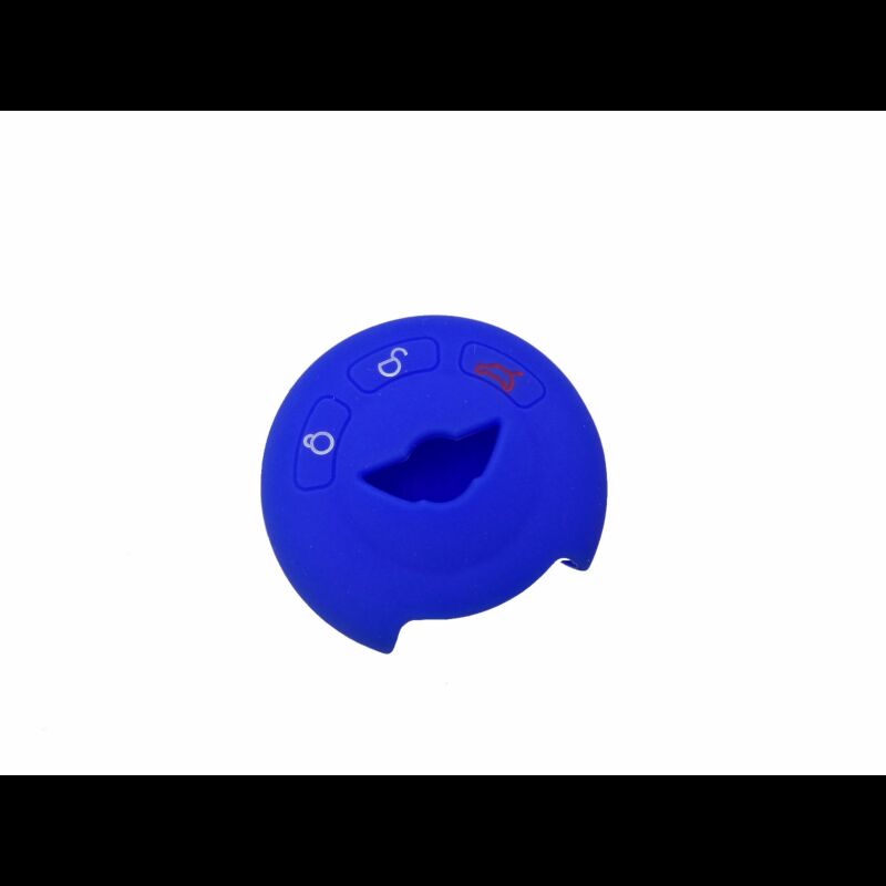 Capa silicone MINI, três botões, azul