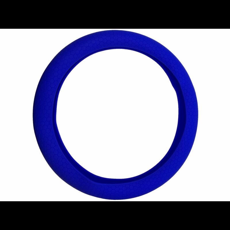 Capa de volante em silicone, azul