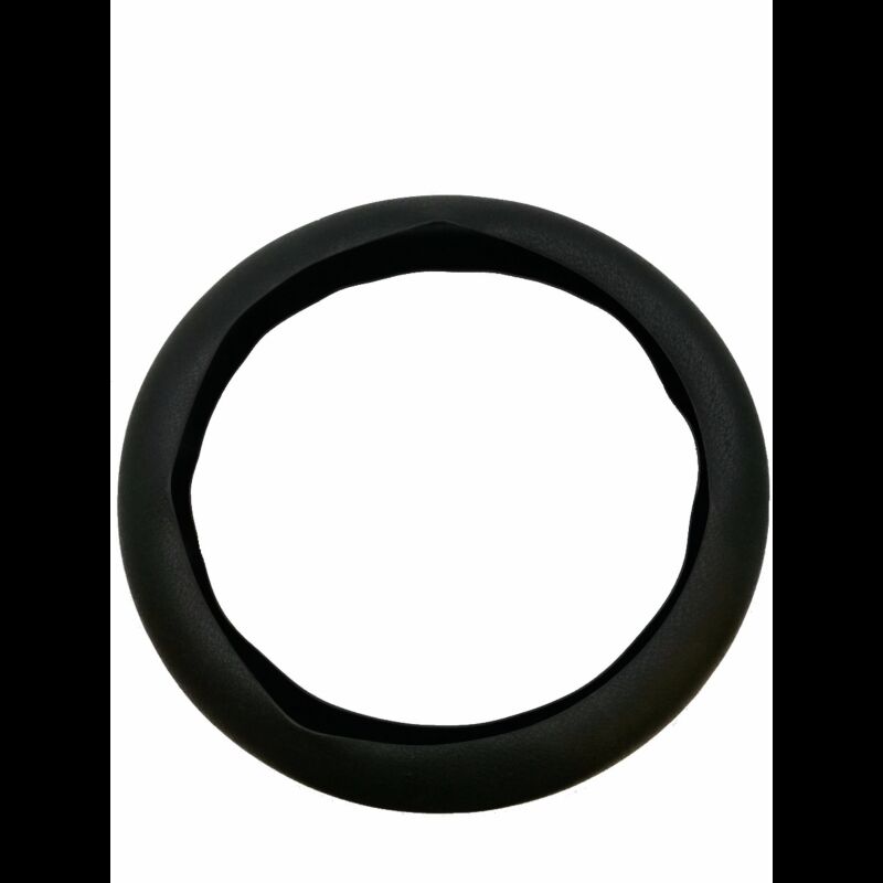 Capa de volante em silicone, negro