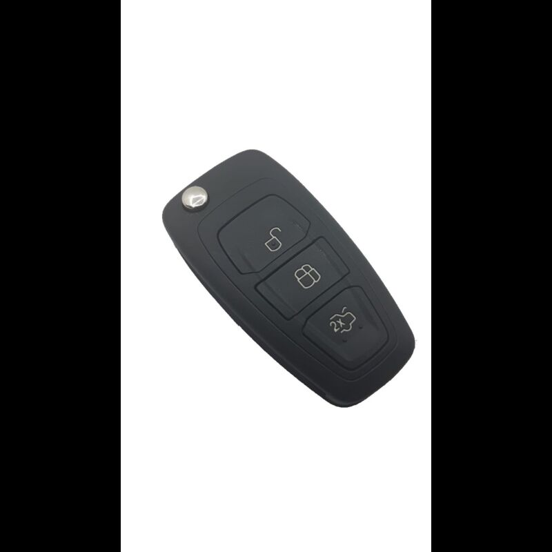 Caixa Para Comando Ford Flip 3 Botões