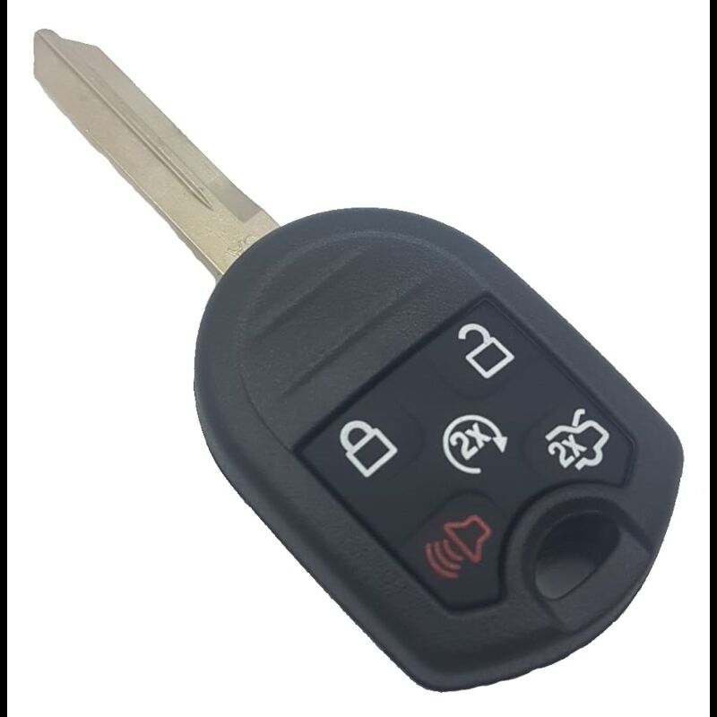 Caixa Para Comando Ford Fixa 5 Botões