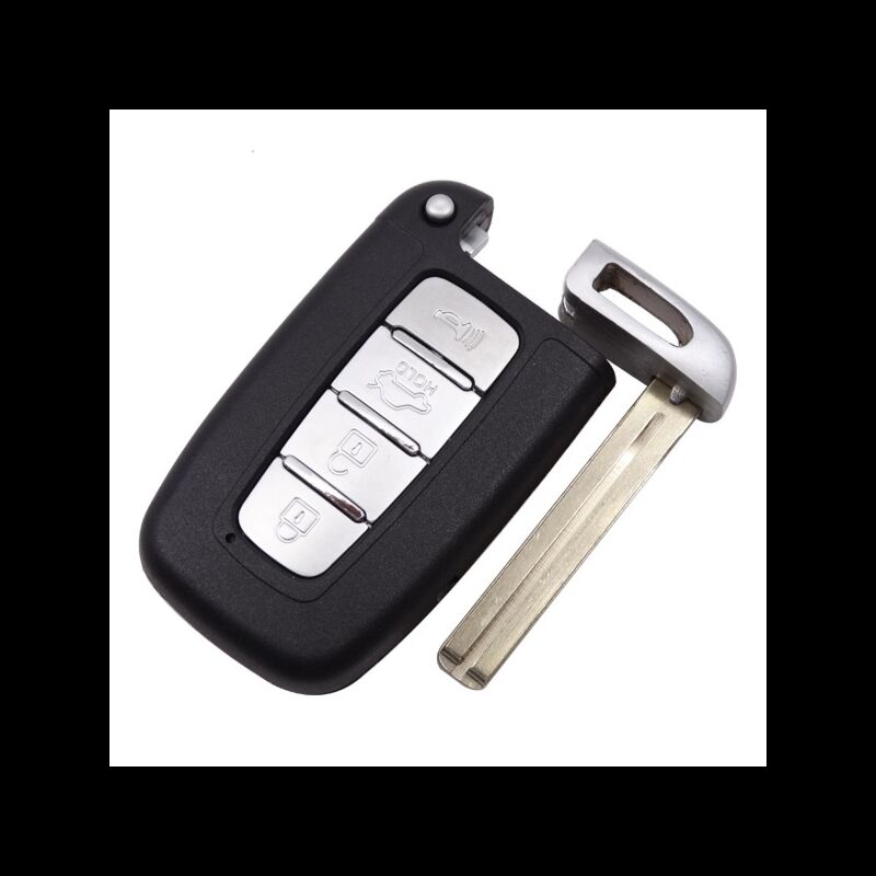 Caixa Para Comando Hyundai Keyless 4 Botões