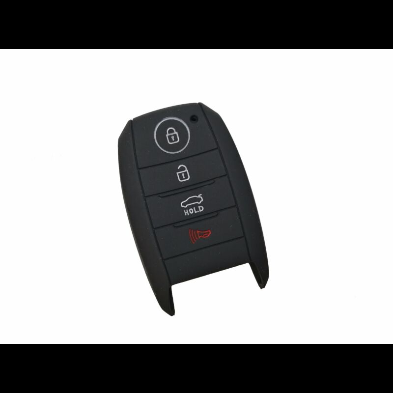 Capa silicone Kia, quatro botões, proximidade, negra