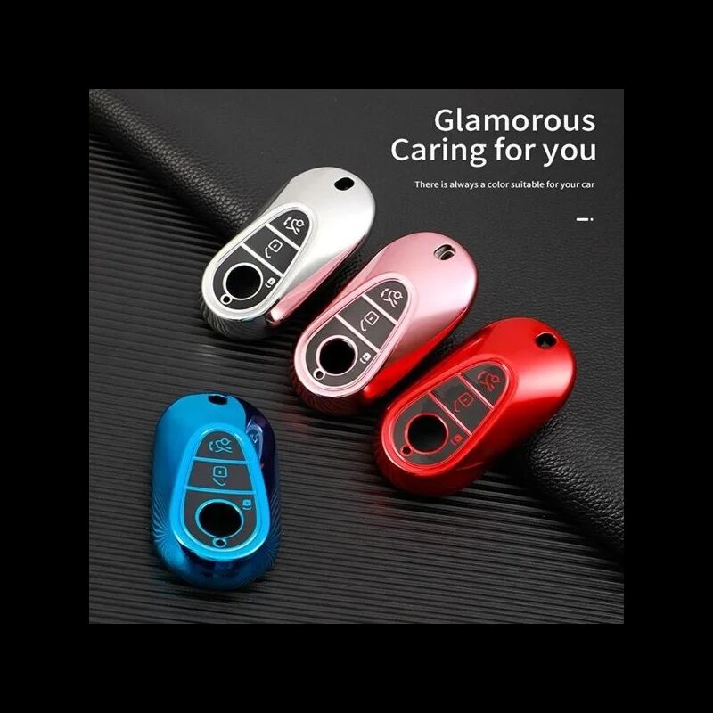 Capa TPU Mercedes Três Botões Nº08