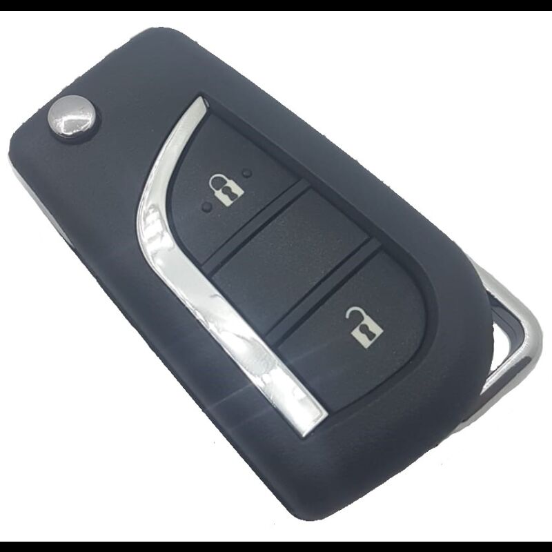 Caixa Para Comando Toyota Flip 2 Botões