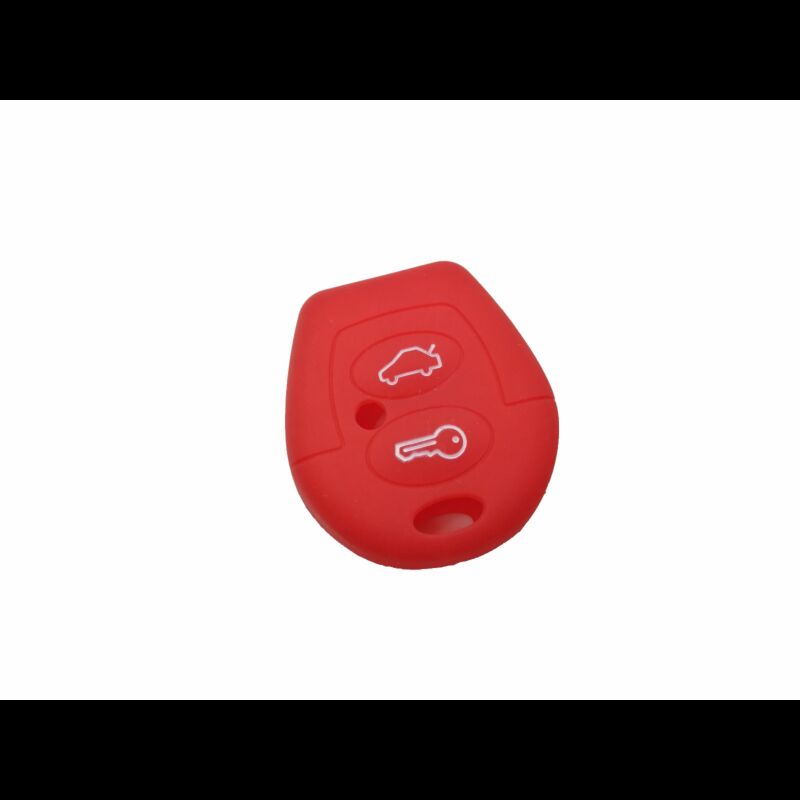 Capa silicone Volkswagen, dois botões, vermelho