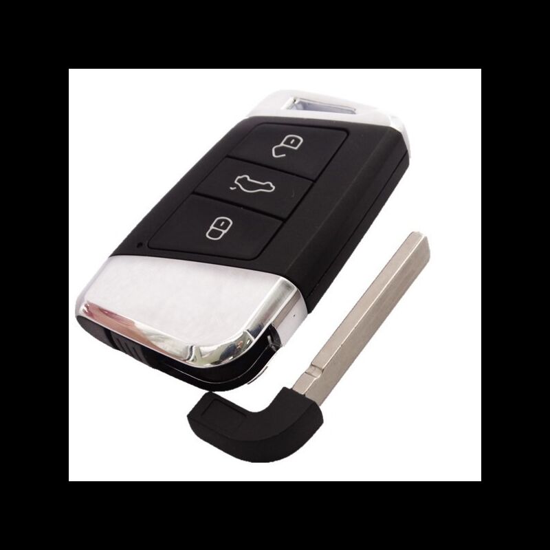 Caixa Para Comando Volkswagen Keyless 3 Botões