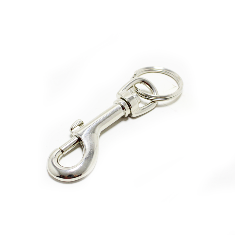 Mosquetão de mola, 12-K (médio)