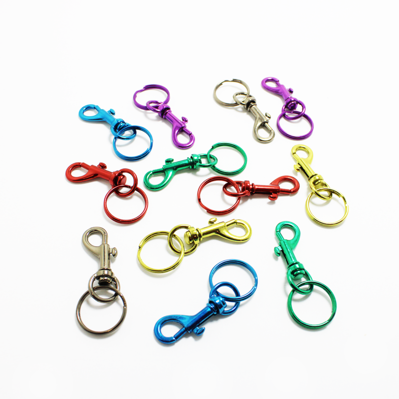 Mosquetão de mola colorido, FRLC-2