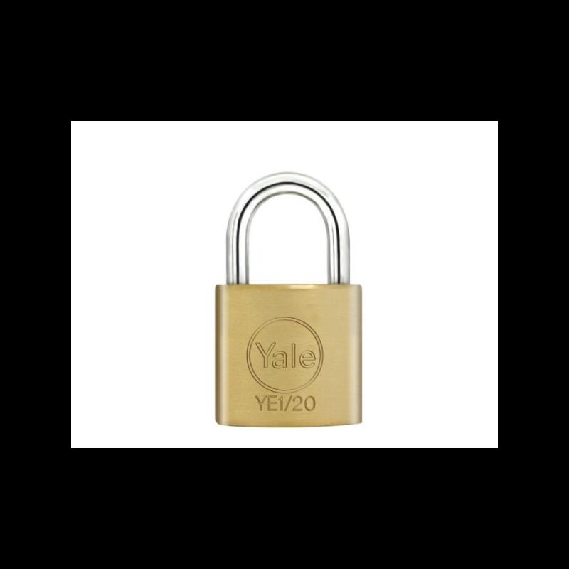 Aloquete Yale Essencial 20mm latão