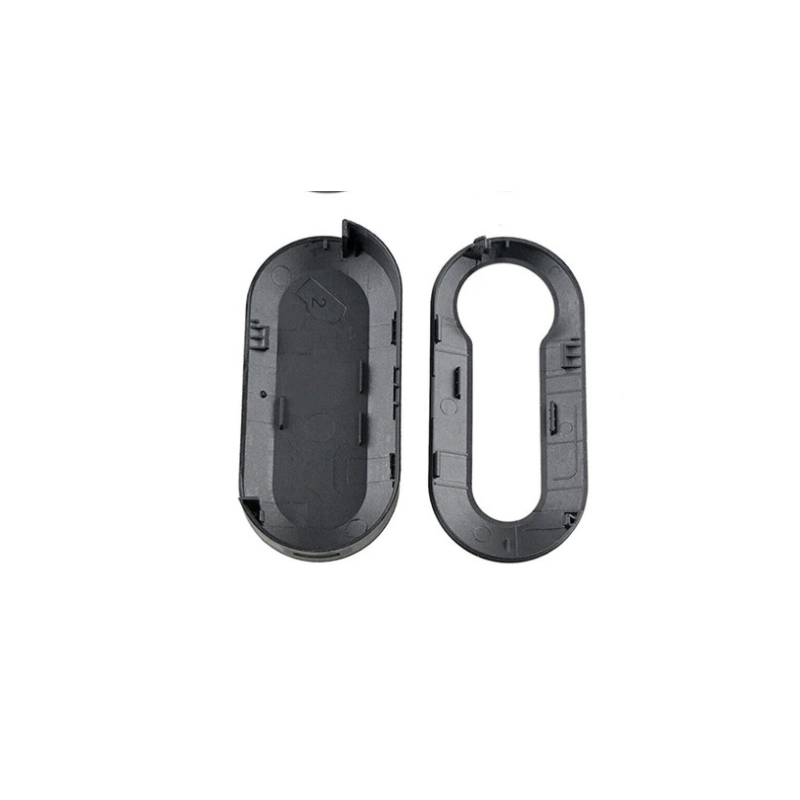 Capa Preta Para Caixa Fiat Flip 3 Botões