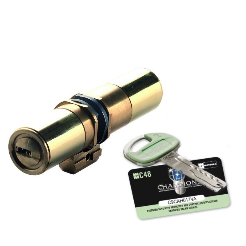 Cilindro Mottura Champions T C48 5062 OT para portas Fichet Vertipoint