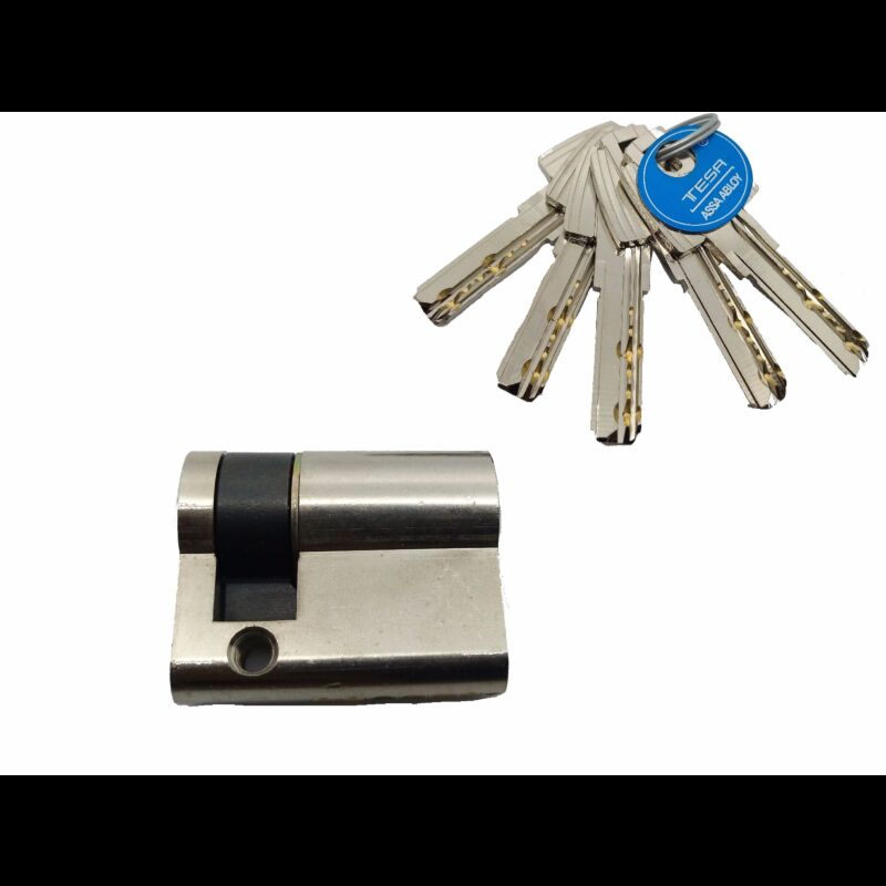 Cilindro Tesa T60 45x10mm niquelado