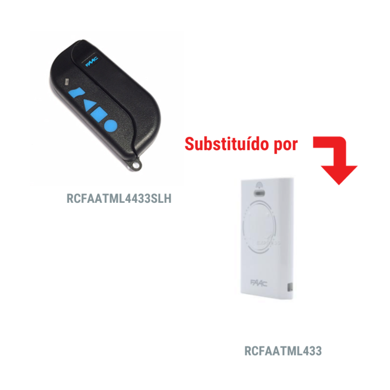 Comando FAAC TML4433SLH- DESCONTINUADO (Ver em artigo alternativo modelo compatível)