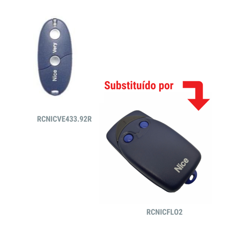 Comando NICE VERY VE- DESCONTINUADO (Ver em artigo alternativo modelo compatível)