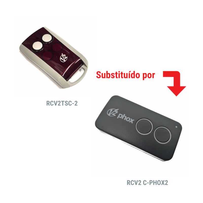 Comando V2 TSC-2- DESCONTINUADO (Ver em artigo alternativo modelo compatível)