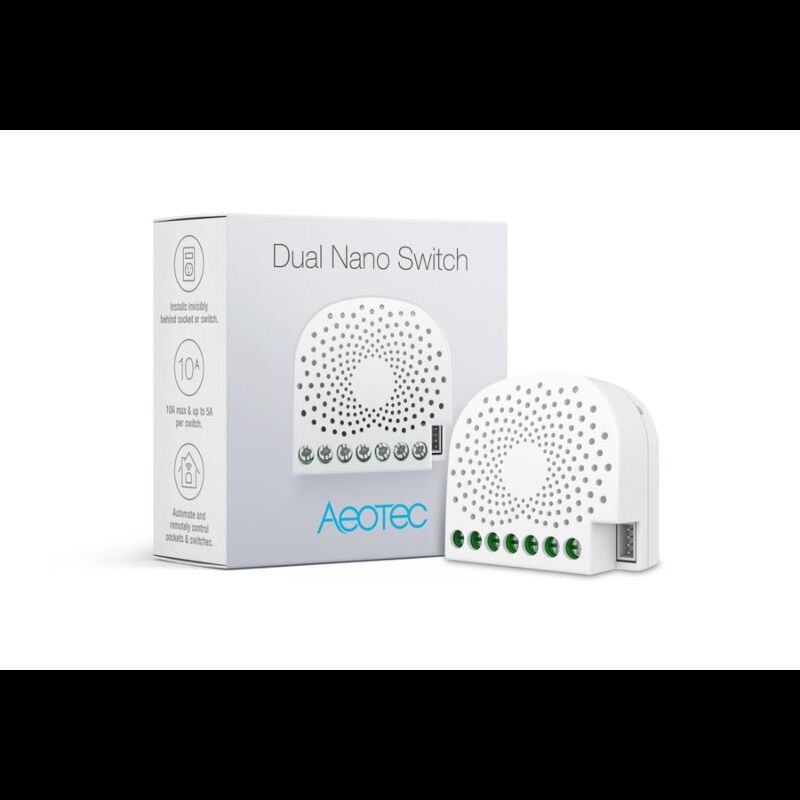 Aeotec Dual Nano Switch Z-Wave Plus