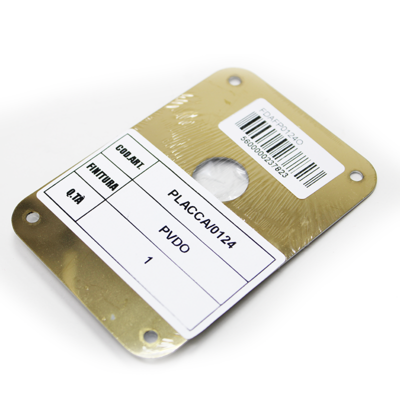 Placa substituição AF  0124 Latão