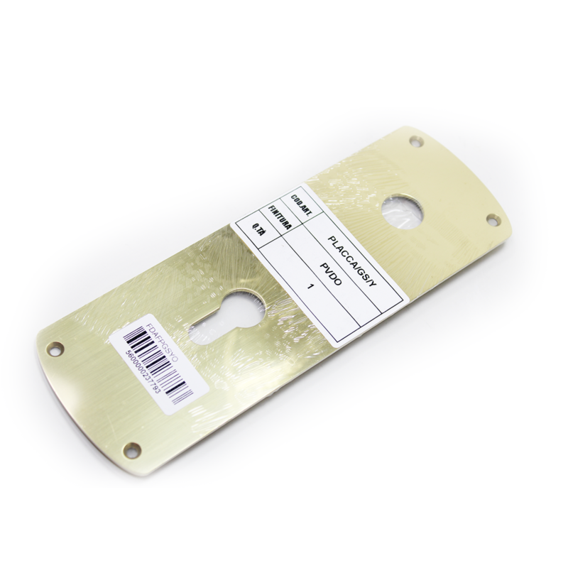 Placa substituição AF Grip Stop Yale/Euro Latão