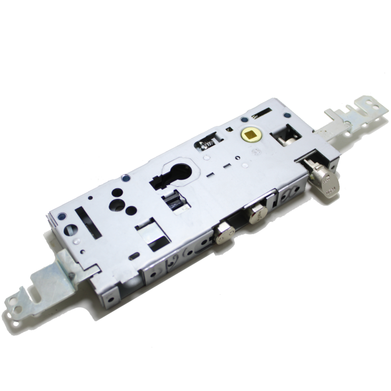 Fechadura Fichet Vertipoint, caixa central, cilindro europeu direita