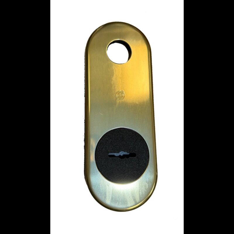 Espelho comprido Securemme de interior para espelho, latão