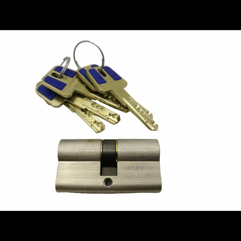 Cilindro Yale HSK 30x35mm niquelado