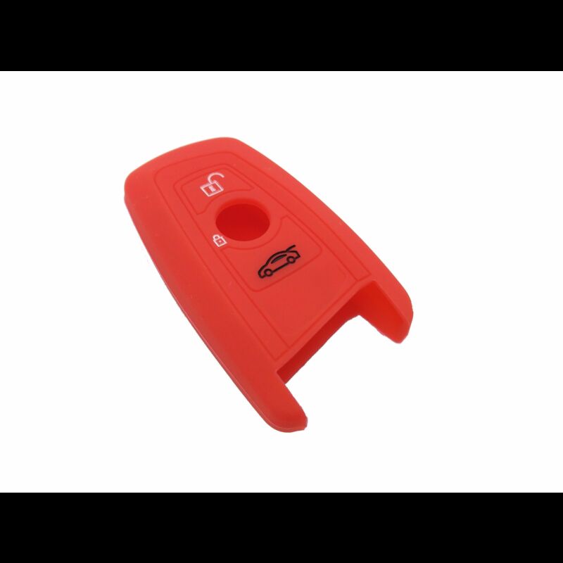 Capa silicone BMW, três botões, vermelho