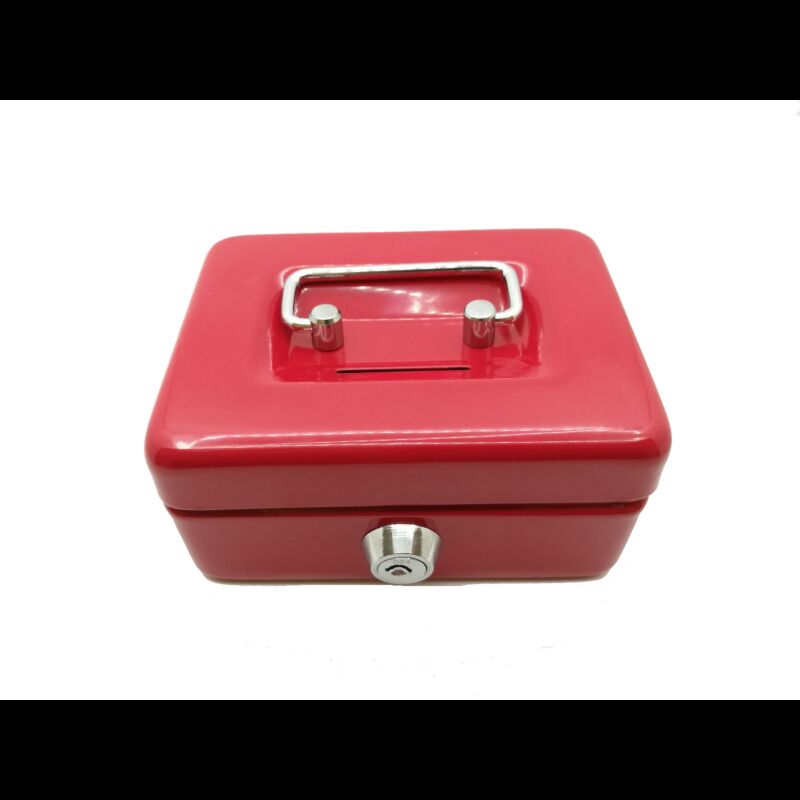 Cofre portátil BTV modelo 10 vermelho