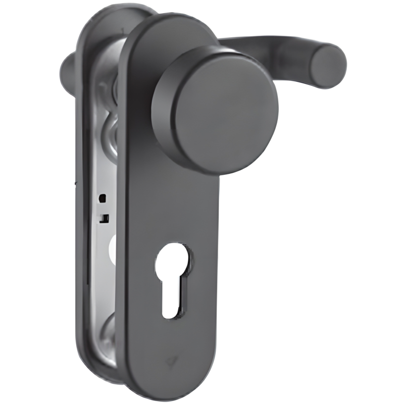 Puxador Iseo conjunto manípulo + fixo corta-fogo