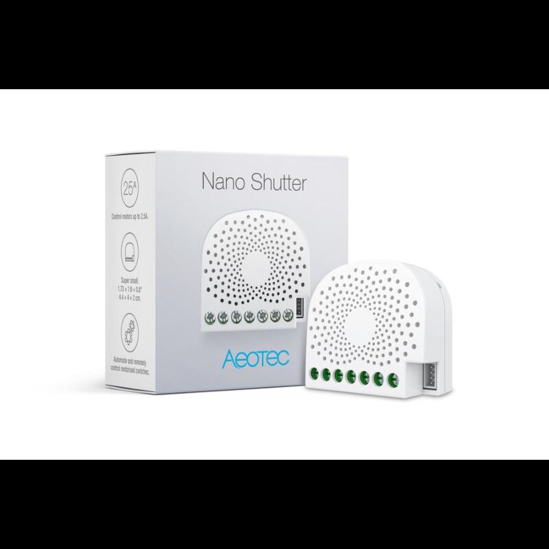 Controlador de persiana Aeotec Nano Shutter Z-Wave Plus