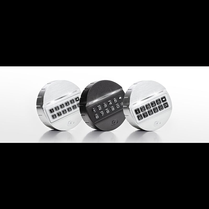 Fechadura UniversaL grande + Teclado Negro ABS