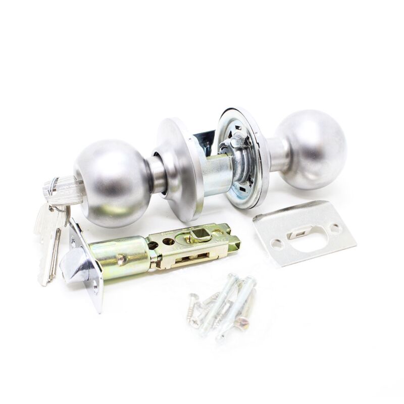 Puxador de bola Tesa 3900, com patilha e chave, cromado