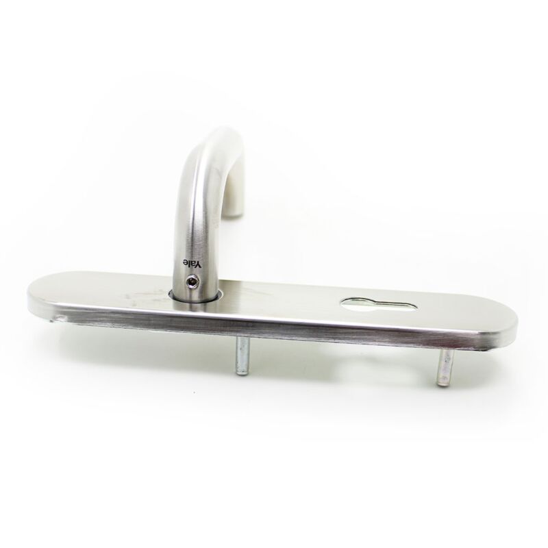 Puxador de muleta Yale YSDF92EXIS16, com espelho comprido, cromado