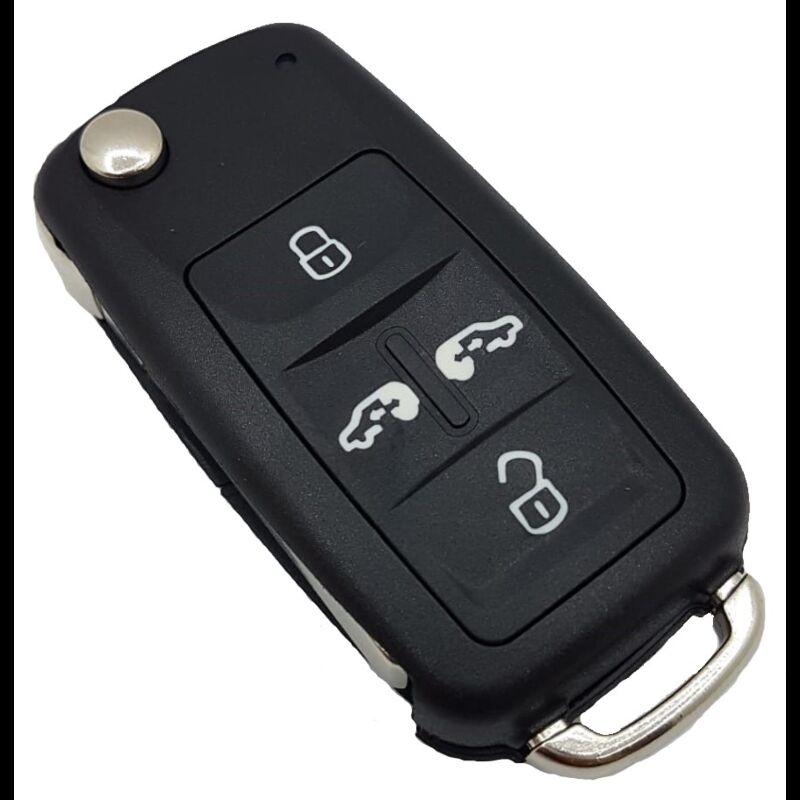 Caixa Para Comando Volkswagen Flip 5 Botões