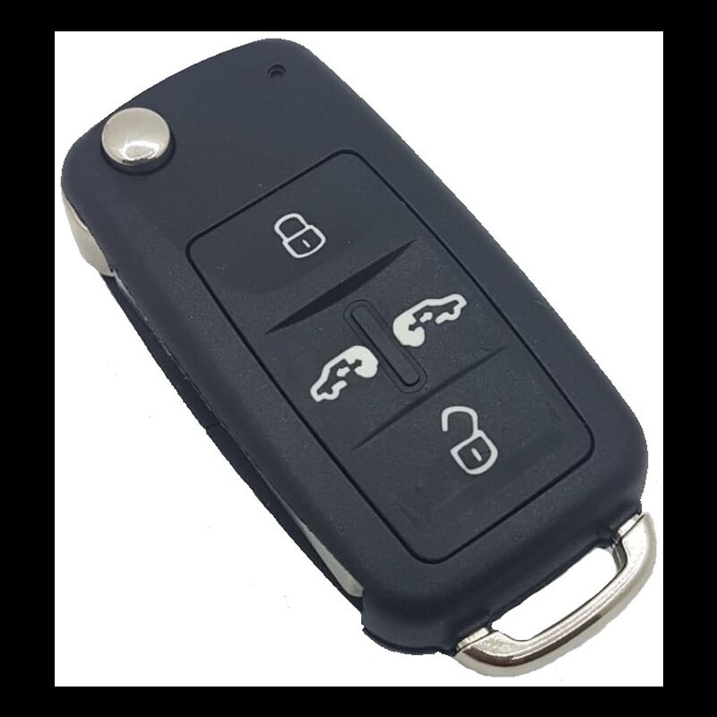 Caixa Para Comando Volkswagen Flip 4 Botões