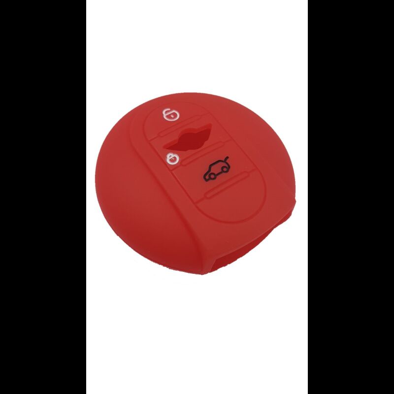 Capa silicone MINI, três botões, Smartkey proximidade, vermelho