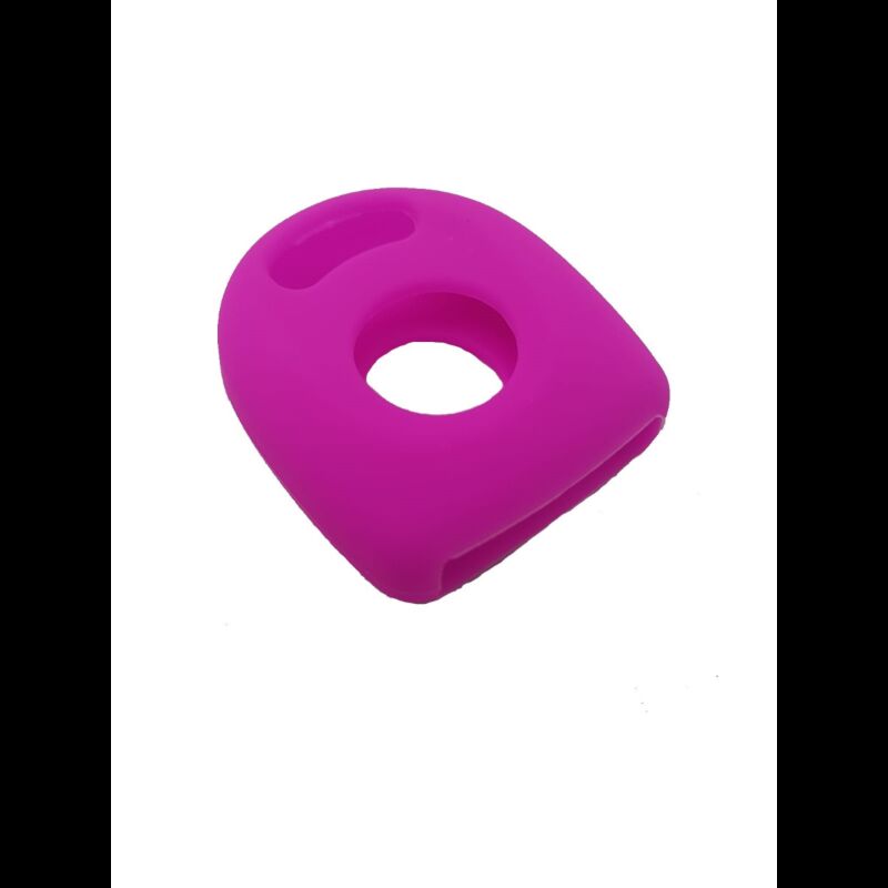 Capa silicone Volkswagen, um botão, rosa