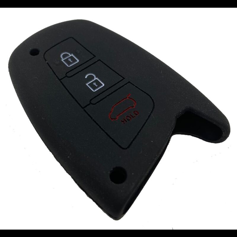 Capa silicone Hyundai, três botões de proximidade, negro