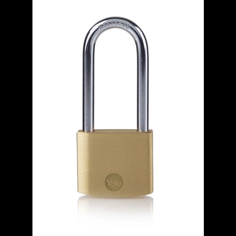 Aloquete Yale 40mm latão arco longo