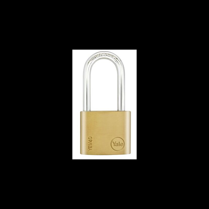 Aloquete Yale Essencial 40mm latão arco longo