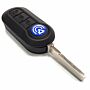 Comando Fiat Três Botões  Zed Full Fir107S