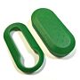 Capa Verde Para Caixa Fiat Flip 3 Botões