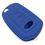 Capa silicone Land Rover, flip três botões, azul