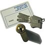 Cilindro Winkhaus XT 30x50mm latonado