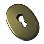 Espelho oval Mottura, para cilindro de perfil europeu, em bronze
