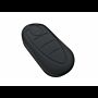 Capa silicone Alfa Romeo, três botões, negro