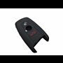 Capa silicone BMW, três botões, negra