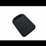 Capa silicone Opel, dois botões, negra