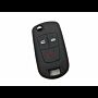 Capa silicone Opel, flip três botões, negra