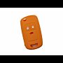 Capa silicone Opel, flip três botões, laranja
